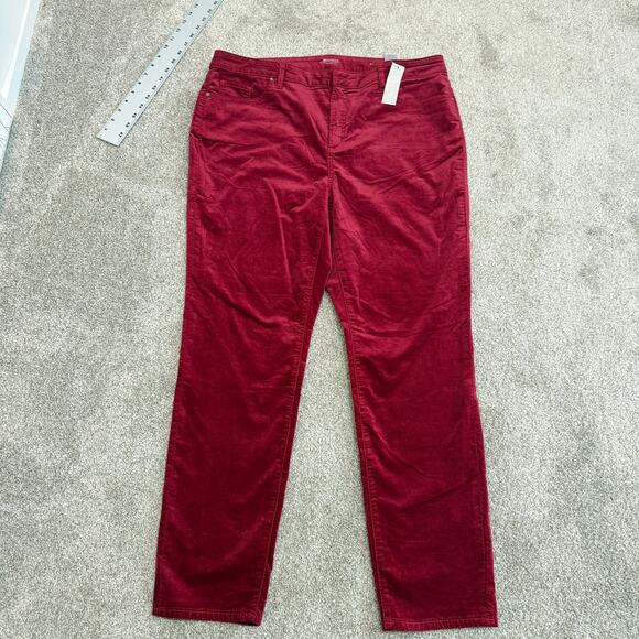 Chico's 3R velvet fly front stretch Jeggings pants P 2404 - Picture 12 of 12